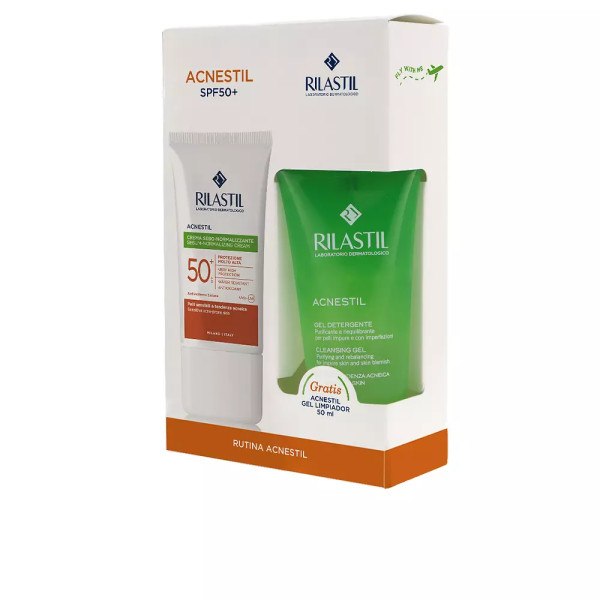 Rilastil Sun System Acnestil Spf50+ Lotto 2 Pezzi Unisex