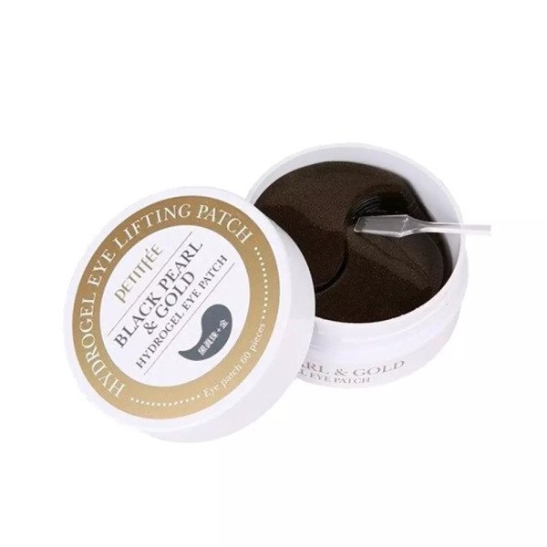 Petitfée Black Pearl & Gold Hydrogel Eye Patch 60 U Unisex