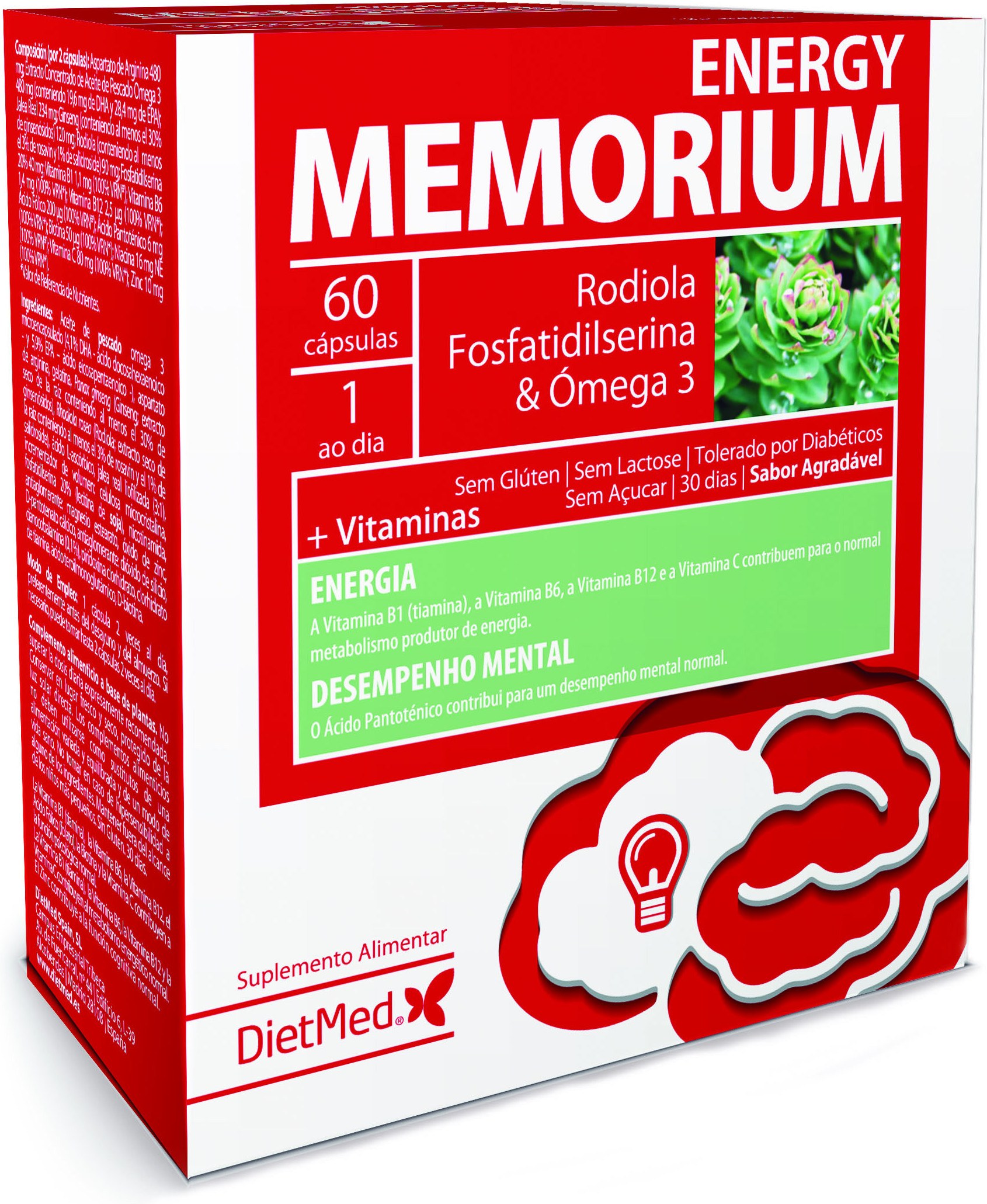 Dietmed Memorium Energy 60 Caps-image