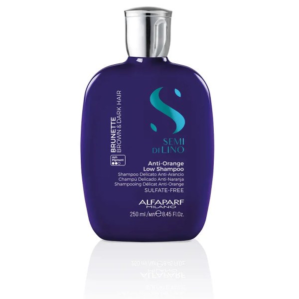 Alfaparf shampoo semi di lino marrom morena e escura 250 ml unissex