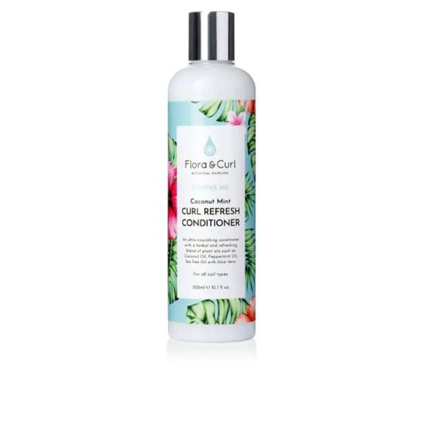 Flora And Curl Soothe Me Coconut Mint Curls Refresher Conditioner 300 Ml Unisex