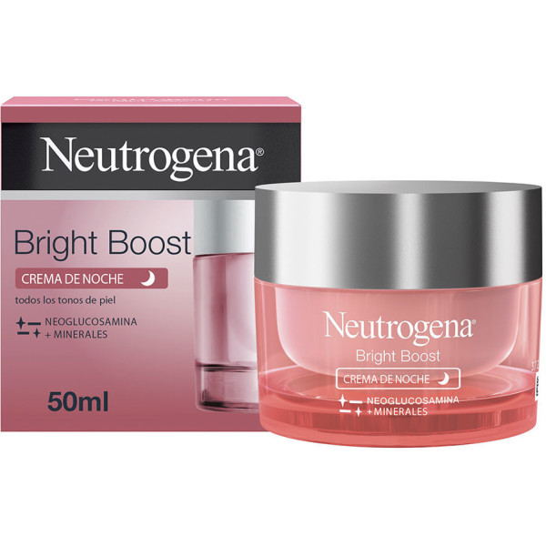 Neutrogena Bright Boost Crème de Nuit 50 Ml Femme