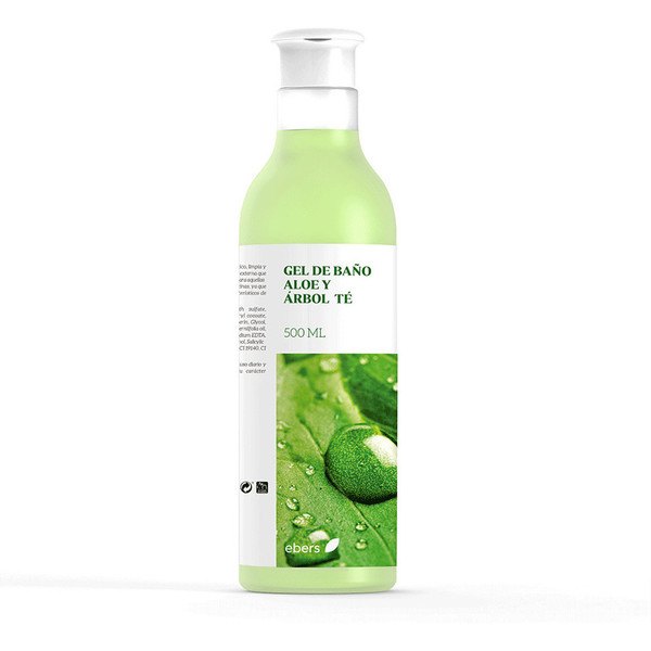 Gel de banho Ebers Aloe+tea tree 500 ml
