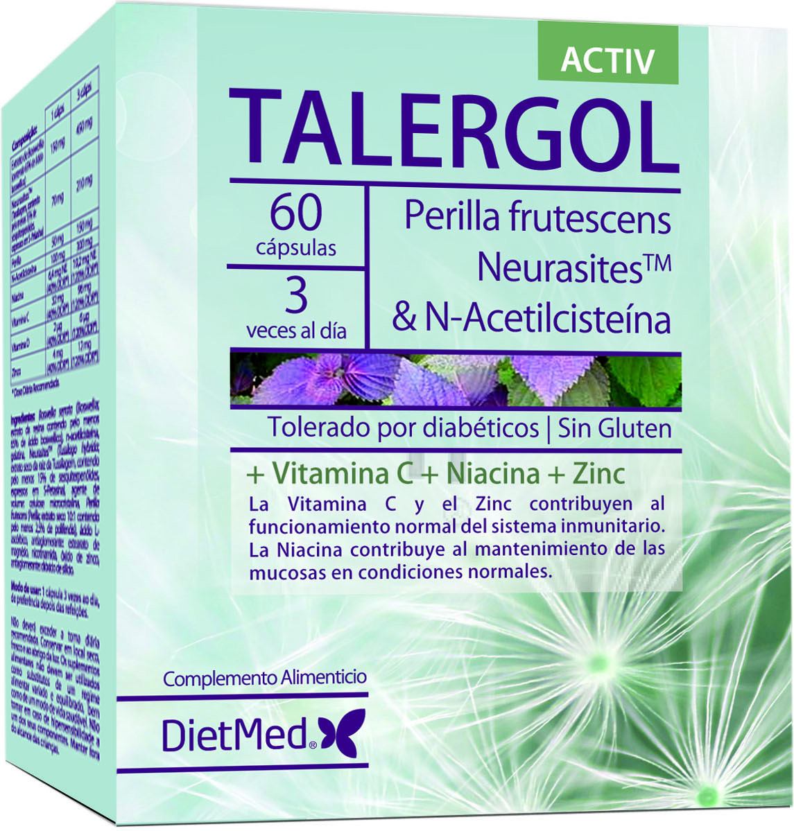 Dietmed Talergol 60 Caps-image