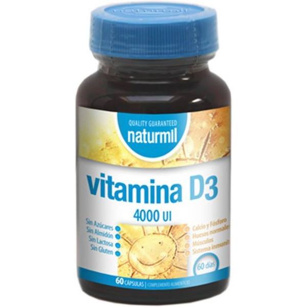 Naturmil Vitamina D 60 Cápsulas