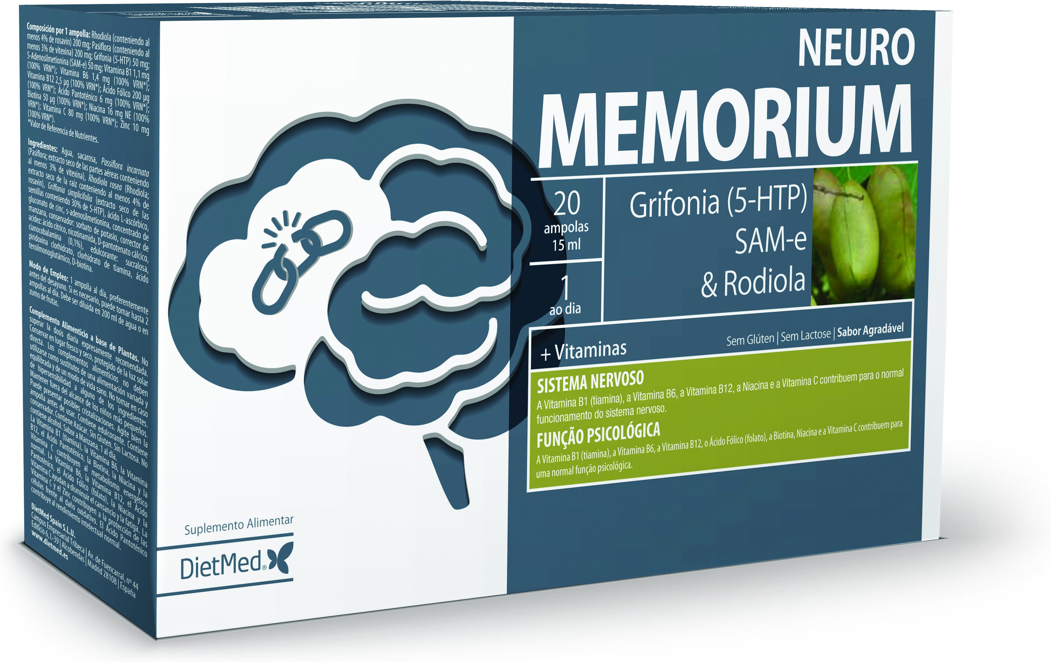 Dietmed Memorium Neuro 30 Ampollas-image