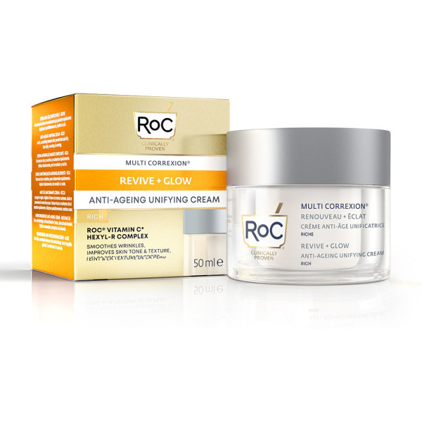 Roc Revive + Glow Crema Unificante 50 Ml Donna