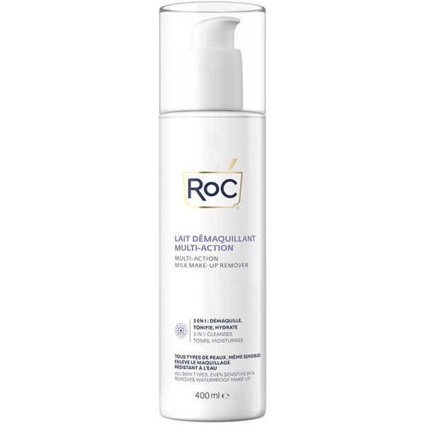 Roc Milk Make-up Remover 3 In 1 400 Ml Vrouw