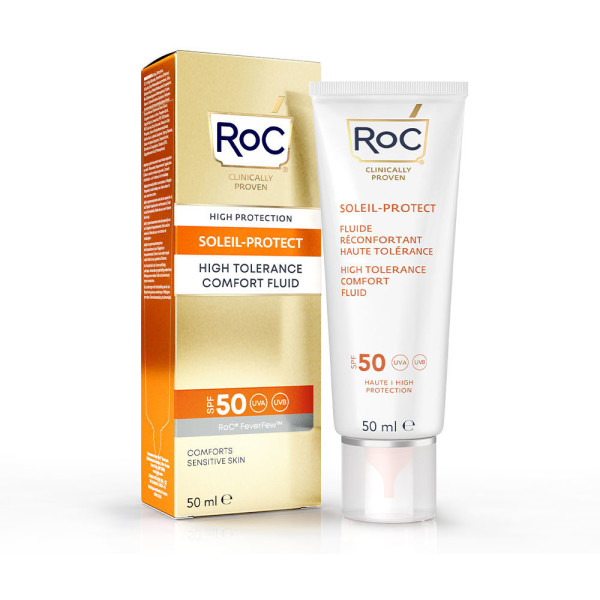 Roc Protection Solaire Haute Tolérance Spf50 50 Ml Unisexe