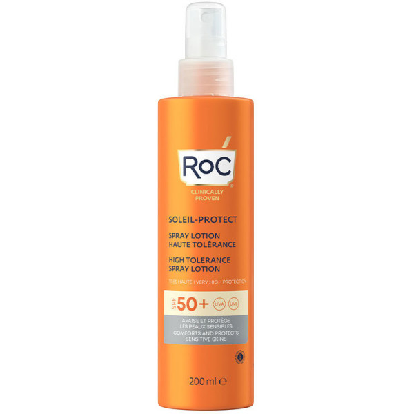 Roc Sun Protection Spray Hoge Tolerantie Spf50 200 Ml Unisex