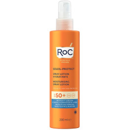 Roc Solar Protection Spray Hydratant Spf50 200 Ml Unisexe