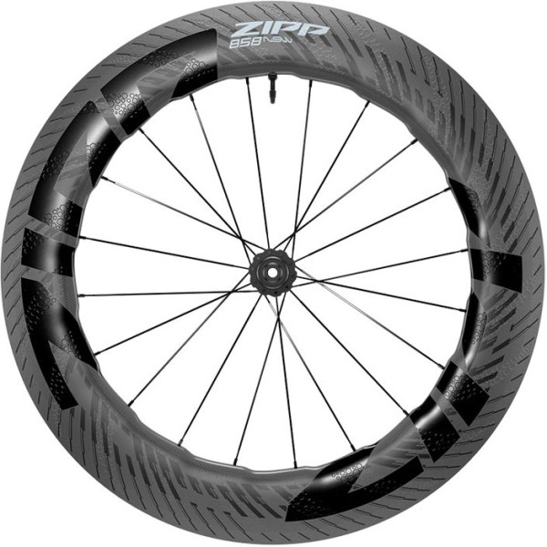 Roue Zipp 858 Nsw Tubeless Disc C.l. Del 12x100 20 Rayons (cognition 2) 85mm (int 23mm) C1*