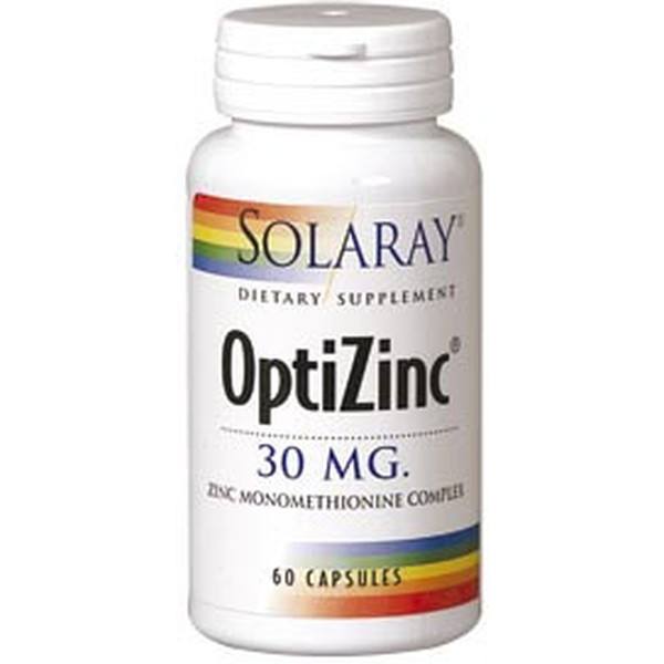Solaray Optizinc (Zn + B6) 60 capsules