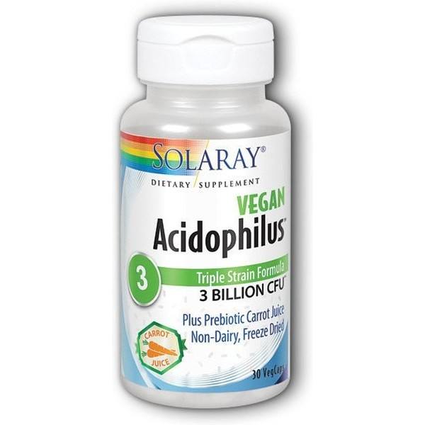 Solaray Acidophilus Plus 3 Miliardi 30 Caps