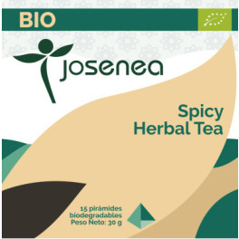 Josenea Spicy Herbal Tea De  . Caja De 15 Pirámides