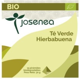 Josenea Té Verde Con Hierbabuena De  . Caja De 15 Pirámides