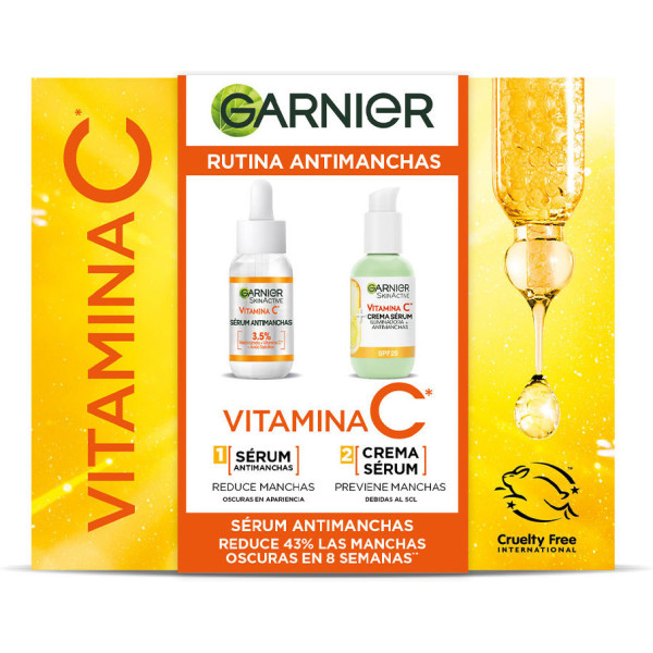 Garnier Skinactive Vitamin C Lot 2 Stück Frau