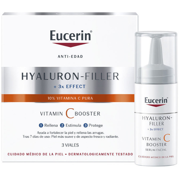 Eucerin Hyaluron-filler Vitamine C Booster Ampoules 3 X 8 Ml Unisexe