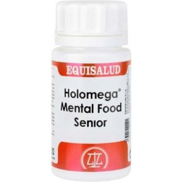 Equisalud Holomega Mental Food Senior De  . 50 Cápsulas