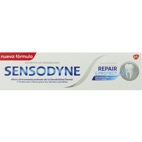 Sensodyne Reparar y proteger Blanqueante Crema Dental 75 ml Unisex