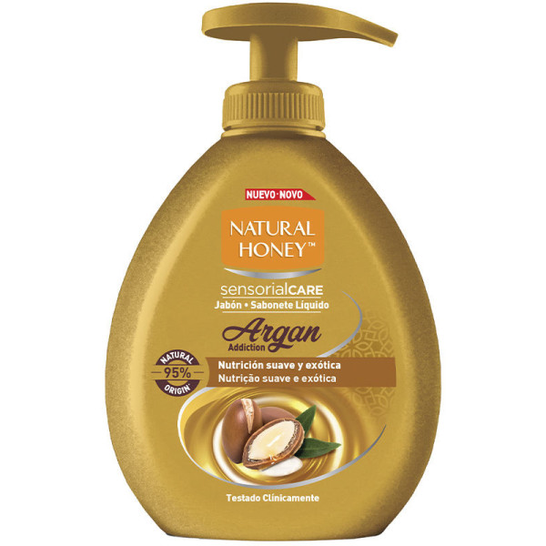 Savon pour les mains Natural Honey Elixir De Argan 300 ml unisexe