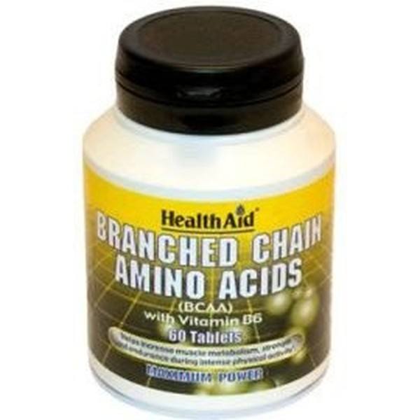 Health Aid BCAA Acides Aminés Ramifiés 60 Comp