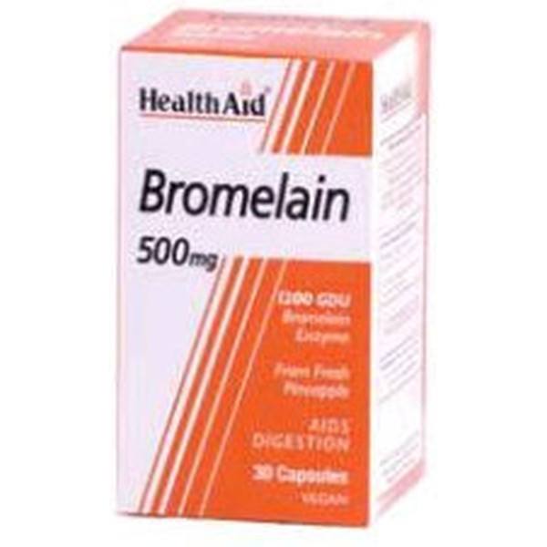 Health Aid Bromelina 500 Mg 30 Vcaps