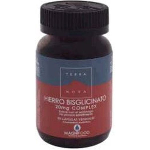 Neufundland-Eisen-Bisglycinat 20 mg Komplex 50 VKapseln