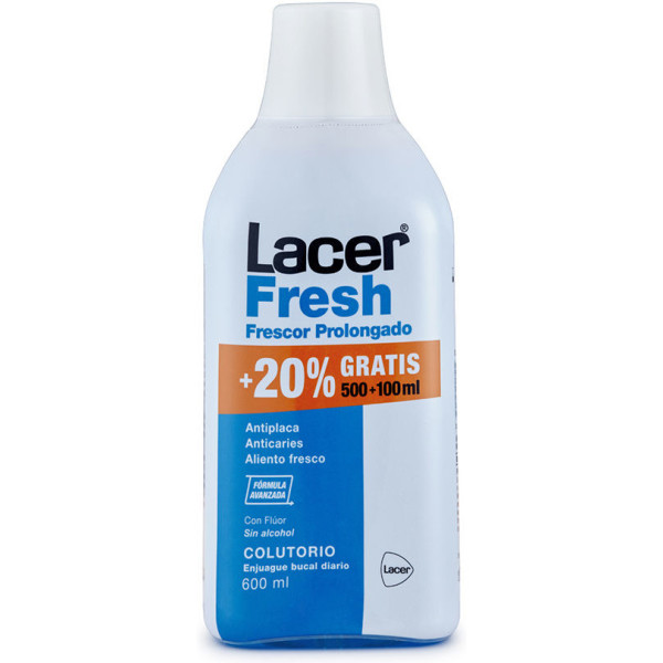 Lacer Fresh Mundwasser 600 ml Unisex