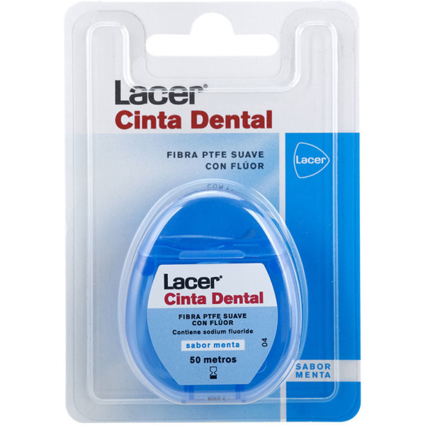Lacer Dental Tape mit Minzgeschmack 50 M Unisex