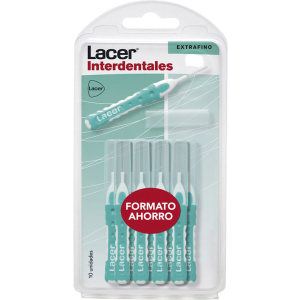 Lacer Interdental Straight Extra Fine Sortiment 10 U