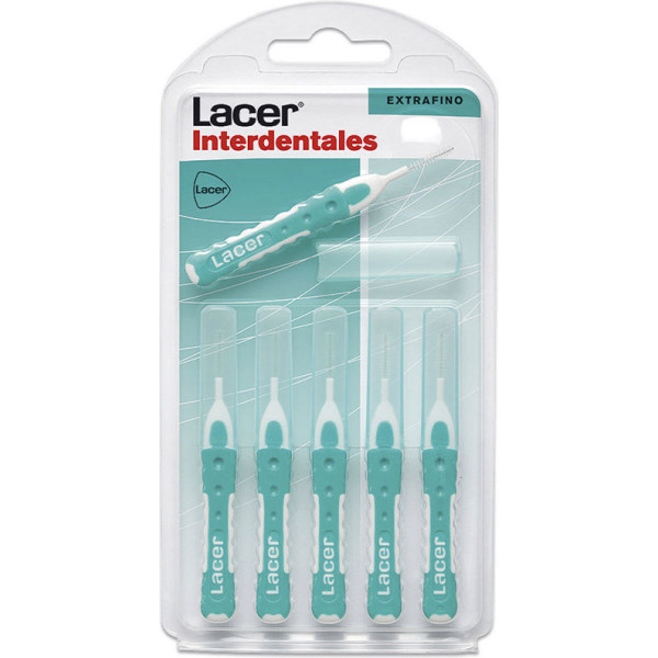 Escova interdental extrafina Lacer 6 unidades unissex