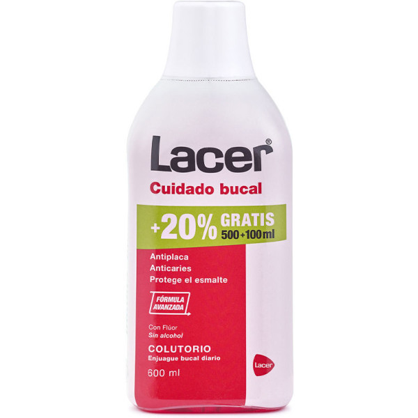 Lacer colutório diário colutório 600 ml unissex