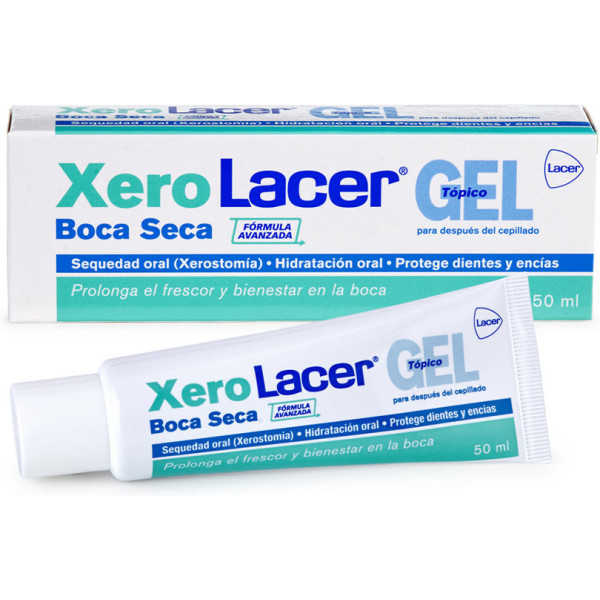 Lacer Xero Dry Mouth Gel topique 50 ml unisexe