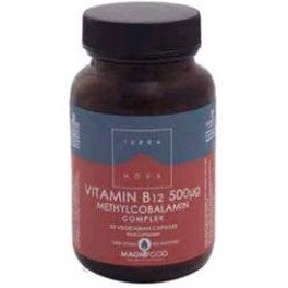 Terranova Vitamine B12 500 G Complex (Methylcobalamine) 50 Cv