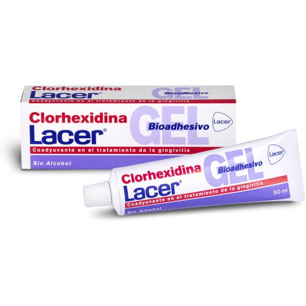 Lacer Chloorhexidine Bioadhesieve Tandgel 50 Ml Unisex