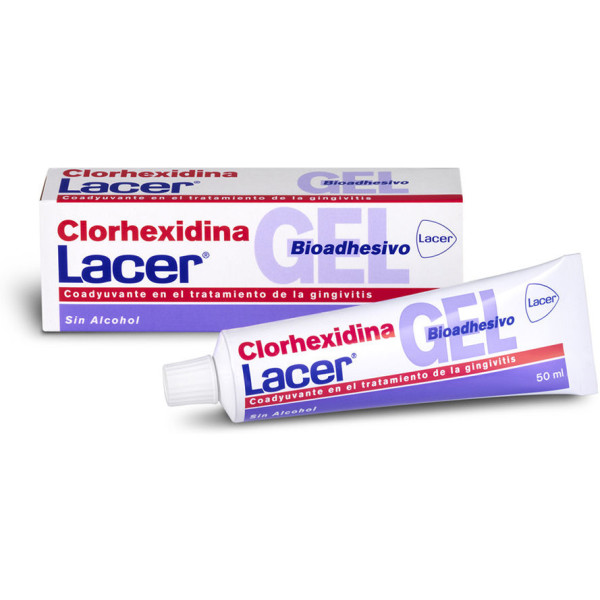 Gel dentale bioadesivo alla clorexidina Lacer 50 ml unisex