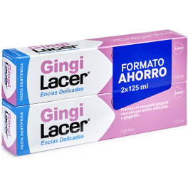 Lacer Gingi Dentifrice Lot 2 Pièces Unisexe