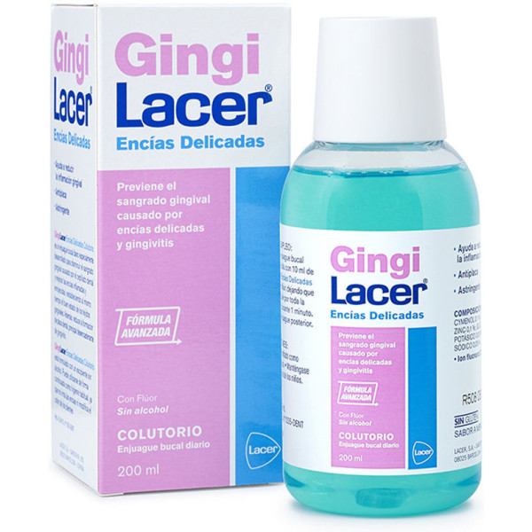 Lacer Gingi Mundwasser 200 ml Unisex