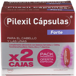 Pilexil Forte Duplo 2x100 Cápsulas Unissex