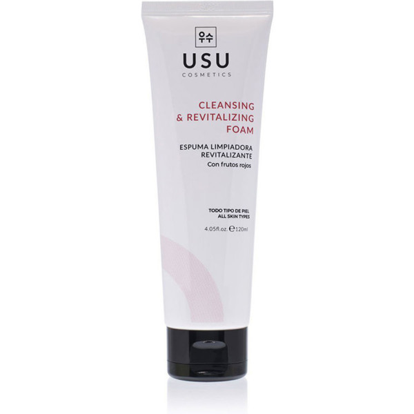 Usu Cosmetics Revitaliserend Reinigingsschuim 120 Ml Unisex