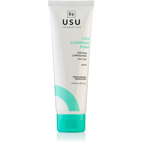 Usu Cosmetics Cica Mousse Nettoyante 120 Ml Unisexe