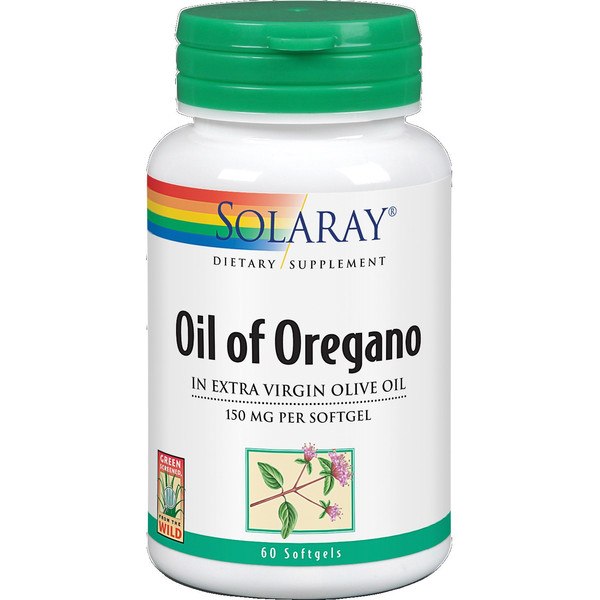 Solaray Oil Oregan 150 mg 60 parels