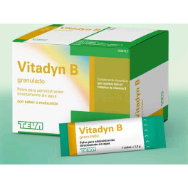 Teva Pharma Vitadyn B Granulado .complejo Vitamina B 40 Sobres