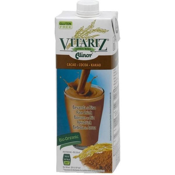 Vitariz Gemüsegetränk Reis Choco Bio Vitariz - Glutenfrei Laktosefrei - 1 L