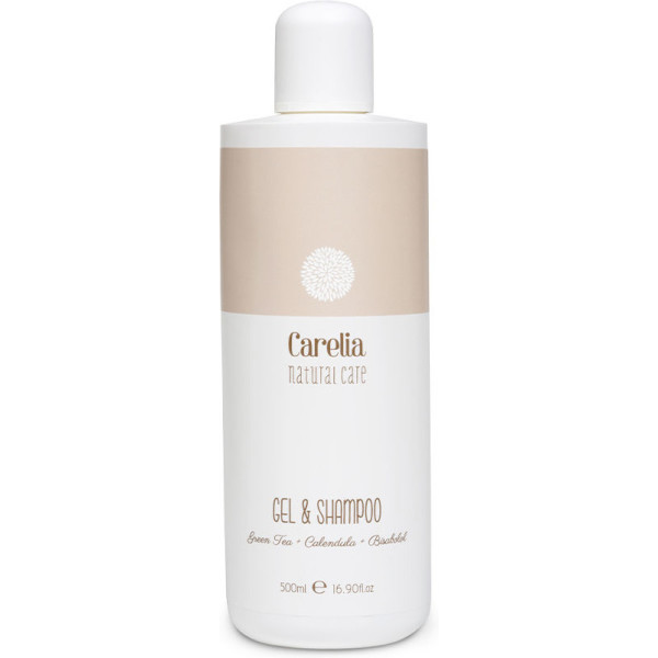 Carelia Natuurlijke Verzorgende Gel en Shampoo 500 Ml Unisex