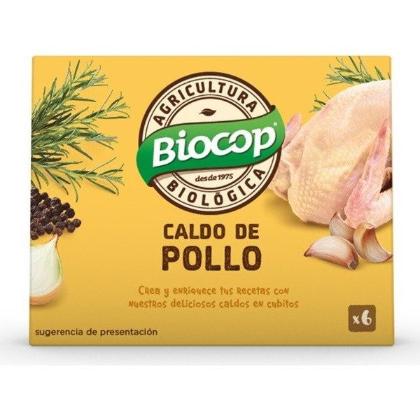 Biocop Hühnerbrühwürfel Biocop 6x11 G