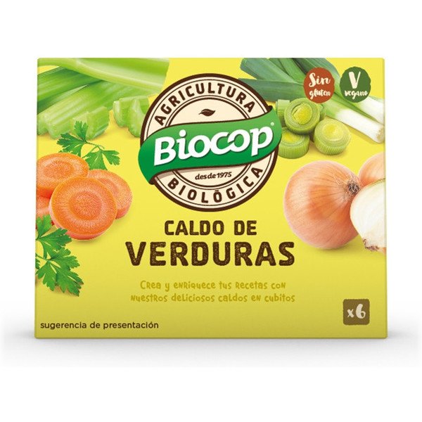 Biocop Caldo Verduras Cubitos Biocop 6 X 10g