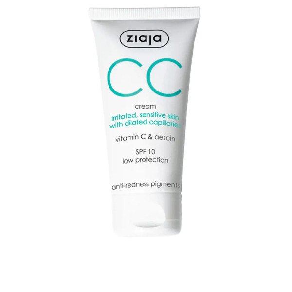 Ziaja Cc Cream Correctora Para Pieles Irritadas Y Sensibles 50 Ml Unisex