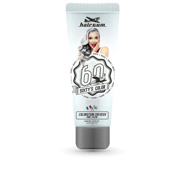 Sessanta capelli bianchi di colore bianco